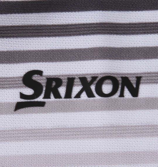 大きいサイズ メンズ SRIXON 21マスターズ優勝モデル 半袖 シャツ ブラック × ホワイト 1278-2220-2 3L 4L 5L 6L