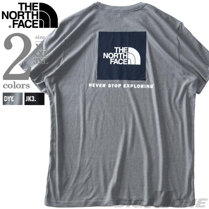 大きいサイズ メンズ THE NORTH FACE ノースフェイス 半袖 プリント Tシャツ SS BOX NSE TEE USA直輸入 nf0a4763