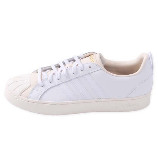 大きいサイズ メンズ adidas スニーカー STREETCHECK M フットウェアホワイト 1240-2213-1 30 31