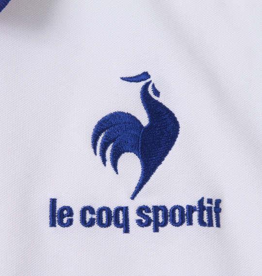 大きいサイズ メンズ LE COQ SPORTIF サンスクリーン ヘランカ 半袖 ポロシャツ ホワイト 1278-2232-1 3L 4L 5L 6L