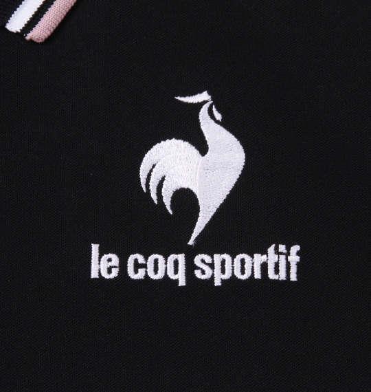 大きいサイズ メンズ LE COQ SPORTIF サンスクリーン ヘランカ 半袖 ポロシャツ ブラック 1278-2232-2 3L 4L 5L 6L