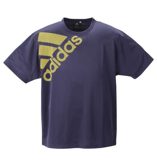 大きいサイズ メンズ adidas BOSドット 半袖 Tシャツ シャドーネイビー 1278-2280-1 3XO 4XO 5XO 6XO 7XO 8XO