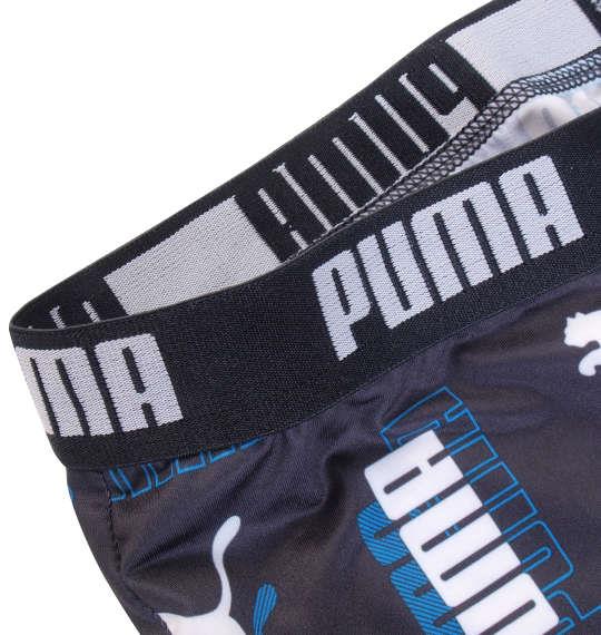 大きいサイズ メンズ PUMA 2P アライメントプリントポリベア ボクサーパンツ ネイビー × ブラック 1249-2261-1 3L 4L 5L 6L 8L