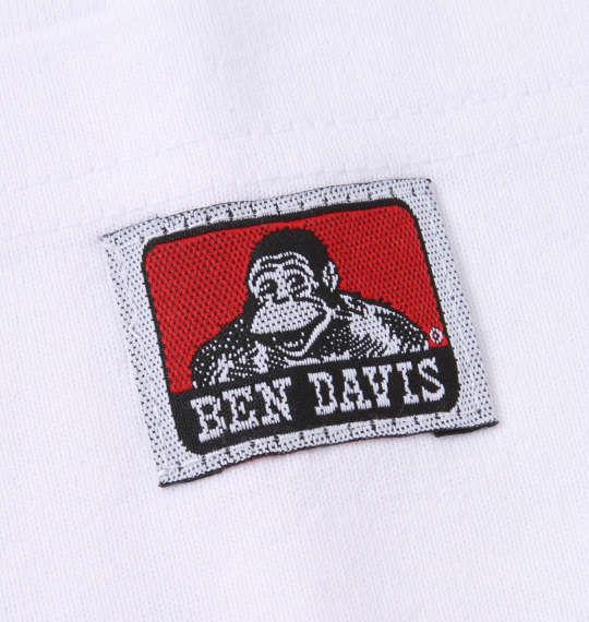 大きいサイズ メンズ BEN DAVIS BEN'Sポケット 半袖 Tシャツ ホワイト 1278-2235-1 3L 4L 5L 6L