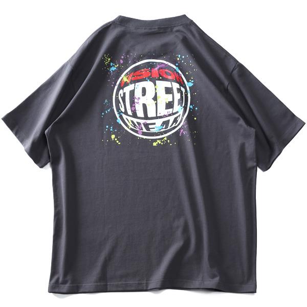 【stbr】大きいサイズ メンズ VISION STREET WEAR ボールスプラッシュ 半袖 Tシャツ 2505701