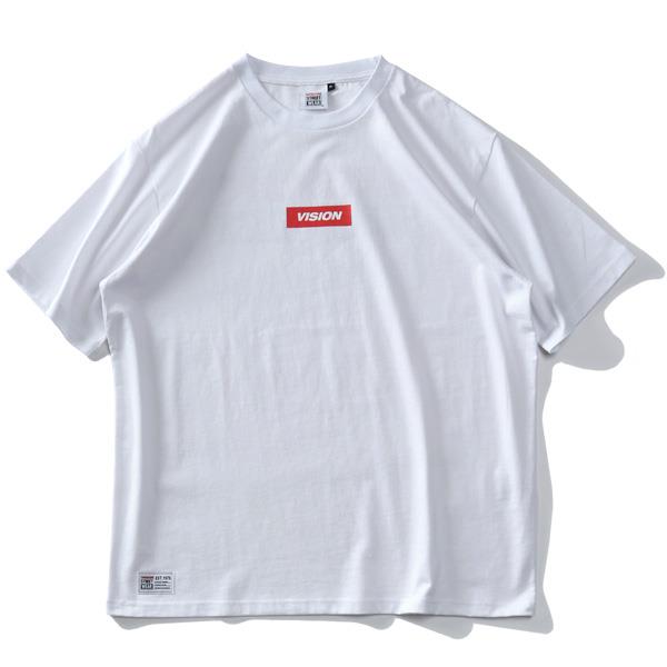 【stbr】大きいサイズ メンズ VISION STREET WEAR プリント 半袖 Tシャツ 2505702