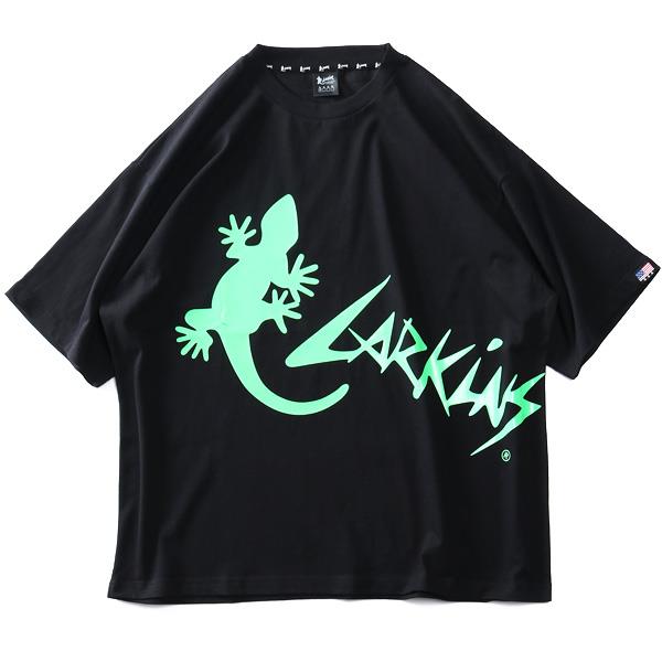 【stbr】大きいサイズ メンズ LARKiNS ラーキンス プリント 半袖 Tシャツ ワイドシルエット l2010-362