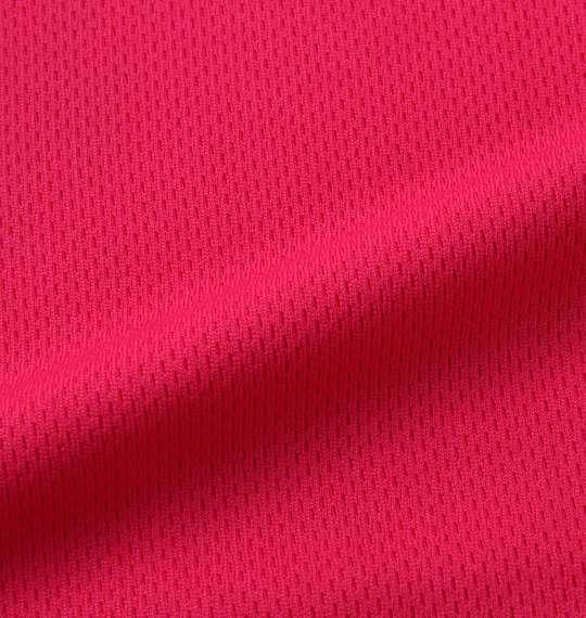 大きいサイズ メンズ NECOBUCHI-SAN ポケット付 DRY ハニカムメッシュ 半袖 Tシャツ ショッキングピンク 1258-2235-1 3L 4L 5L 6L