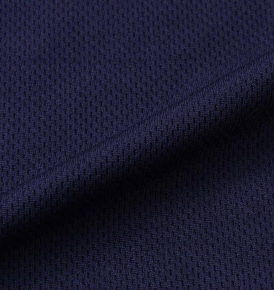 大きいサイズ メンズ NECOBUCHI-SAN DRY ハニカムメッシュ 半袖 Tシャツ ネイビー 1258-2236-1 3L 4L 5L 6L