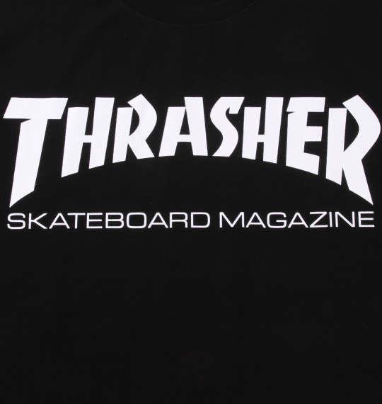 大きいサイズ メンズ THRASHER 半袖 Tシャツ ブラック 1278-2290-2 3L 4L 5L 6L 8L