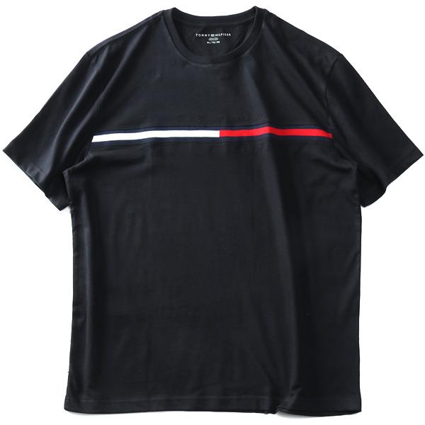 大きいサイズ メンズ TOMMY HILFIGER トミーヒルフィガー ロゴ 半袖 Tシャツ USA直輸入 7849807