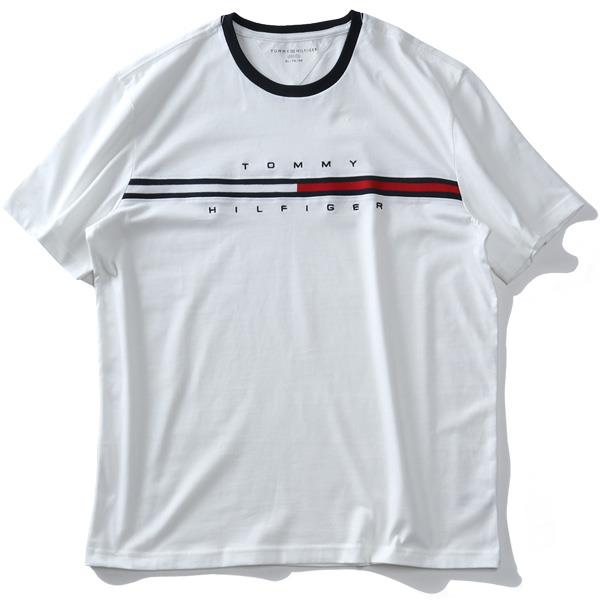 大きいサイズ メンズ TOMMY HILFIGER トミーヒルフィガー ロゴ 半袖 Tシャツ USA直輸入 7849807