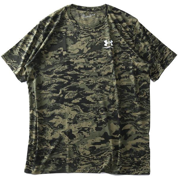 【sh0519】大きいサイズ メンズ UNDER ARMOUR アンダーアーマー 迷彩柄 半袖 Tシャツ カモフラ柄 ABC CAMO USA直輸入 1357727