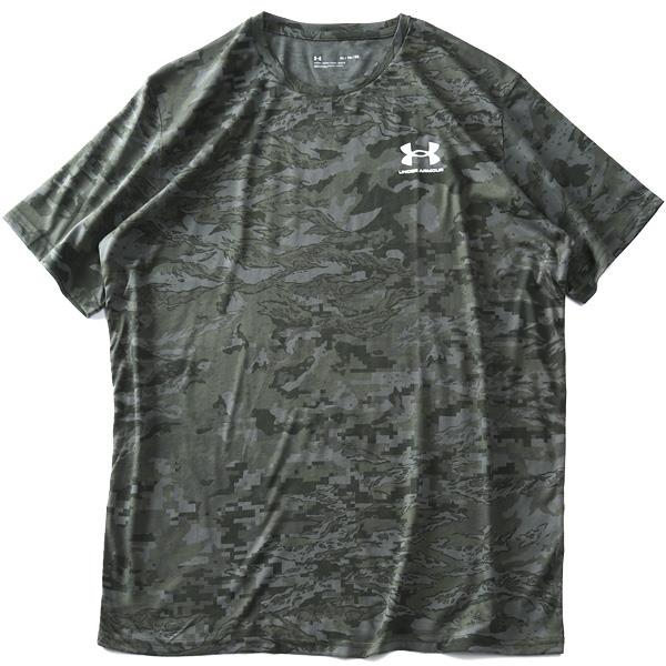 【sh0519】大きいサイズ メンズ UNDER ARMOUR アンダーアーマー 迷彩柄 半袖 Tシャツ カモフラ柄 ABC CAMO USA直輸入 1357727