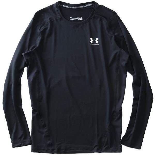 【sh0519】大きいサイズ メンズ UNDER ARMOUR アンダーアーマー ヒートギア トレーニング 長袖 Tシャツ USA直輸入 1361524