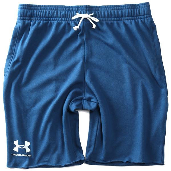 【sh0519】大きいサイズ メンズ UNDER ARMOUR アンダーアーマー スウェット ショートパンツ ハーフパンツ ショーツ RIVAL TERRY SHORT USA直輸入 1361631