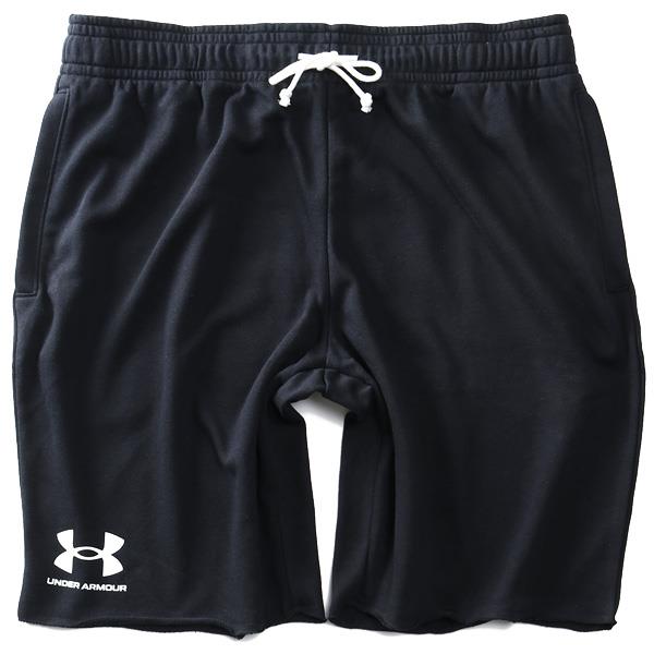 【sh0519】大きいサイズ メンズ UNDER ARMOUR アンダーアーマー スウェット ショートパンツ ハーフパンツ ショーツ RIVAL TERRY SHORT USA直輸入 1361631