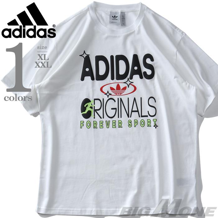 【sh0519】大きいサイズ メンズ ADIDAS アディダス 半袖 Tシャツ FOREVER SPORT USA直輸入 hc2123