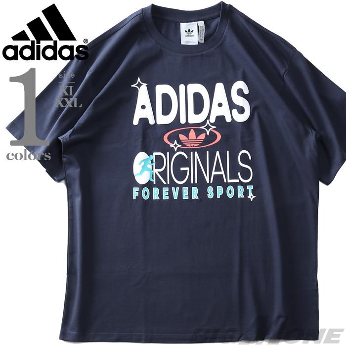 【sh0519】大きいサイズ メンズ ADIDAS アディダス 半袖 Tシャツ FOREVER SPORT USA直輸入 hc2124