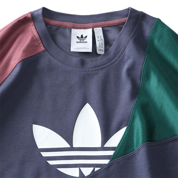 大きいサイズ メンズ ADIDAS アディダス 切替 半袖 Tシャツ BLD CB TEE USA直輸入 hc4497