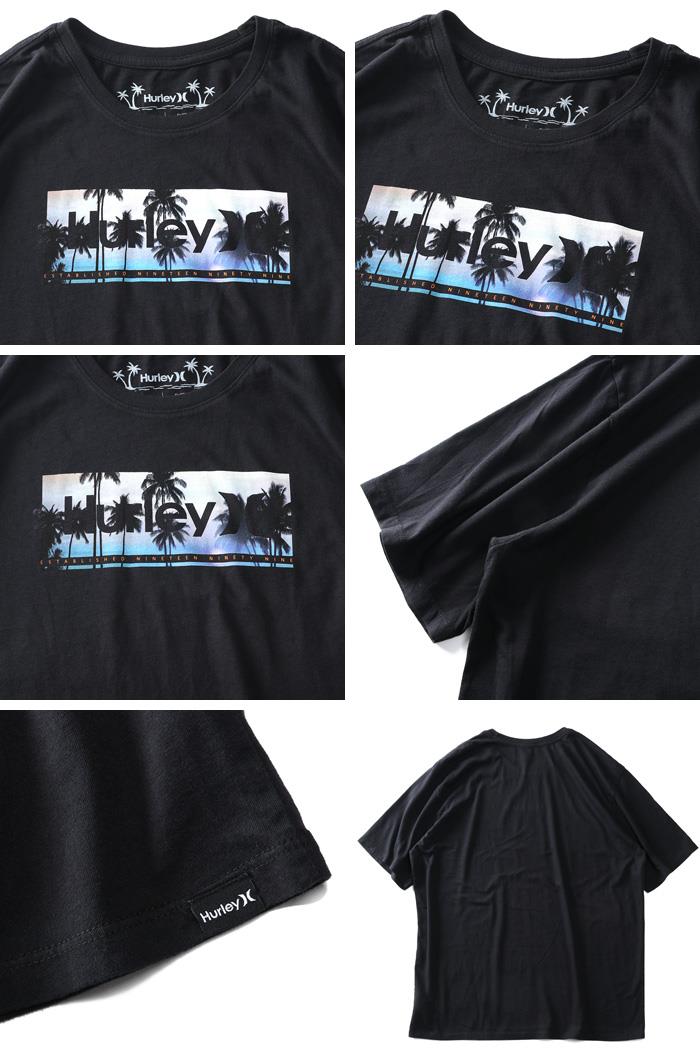 【sh0519】大きいサイズ メンズ HURLEY ハーレー プリント 半袖 Tシャツ USA直輸入 mts0029580