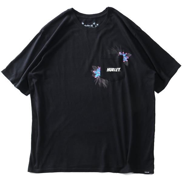 【sh0519】大きいサイズ メンズ HURLEY ハーレー ポケット付き プリント 半袖 Tシャツ USA直輸入 mts0029700