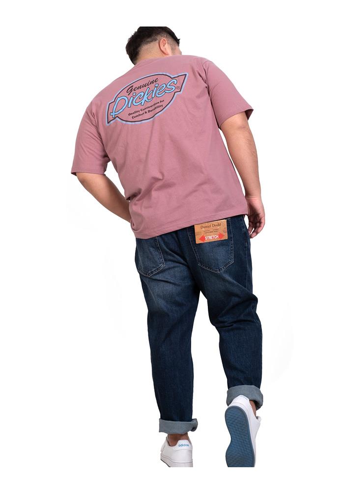 大きいサイズ メンズ GENUINE Dickies Gディッキーズ バックプリント 半袖 Tシャツ 2260-9183