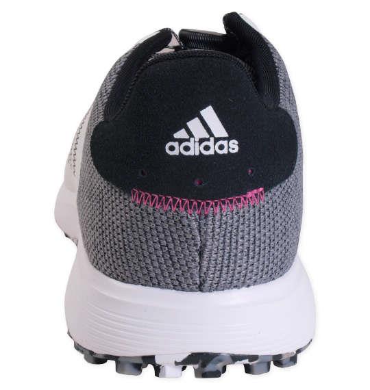 大きいサイズ メンズ adidas golf ゴルフ シューズ S2G SL ボア フットウエアホワイト × コアブラック × グレースリー 1240-2251-1 30.5 31.5 32.5