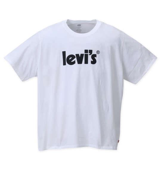 大きいサイズ メンズ Levi's 半袖 Tシャツ ホワイト 1278-2536-1 3XL 4XL 5XL