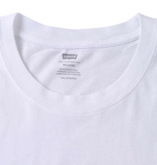 大きいサイズ メンズ Levi's 半袖 Tシャツ ホワイト 1278-2536-1 3XL 4XL 5XL