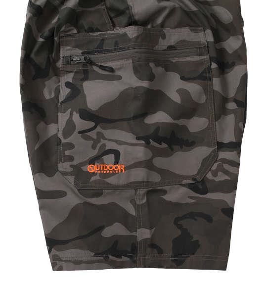 大きいサイズ メンズ OUTDOOR PRODUCTS TCウェザー クライミング ハーフパンツ カモフラ 1254-2231-3 3L 4L 5L 6L 7L 8L