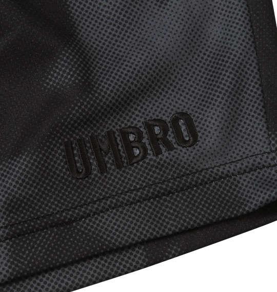 大きいサイズ メンズ UMBRO イングランドカモ グラフィック ハーフパンツ ブラック 1274-2230-2 3L 4L 5L 6L