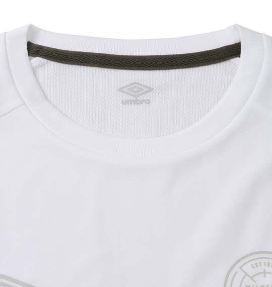 大きいサイズ メンズ UMBRO イングランドカモ ドライ 半袖 Tシャツ ホワイト 1278-2241-1 3L 4L 5L 6L