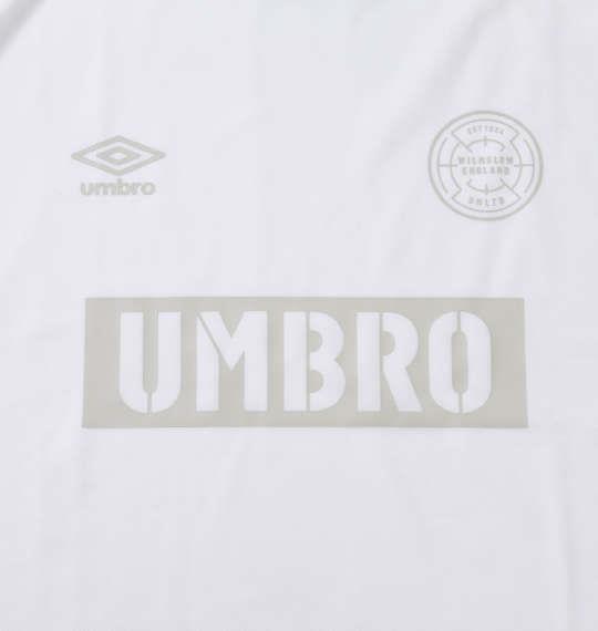 大きいサイズ メンズ UMBRO イングランドカモ ドライ 半袖 Tシャツ ホワイト 1278-2241-1 3L 4L 5L 6L