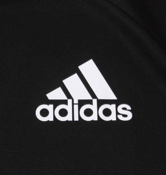 大きいサイズ メンズ adidas 半袖 Tシャツ ブラック 1278-2283-1 3XO 4XO 5XO 6XO 7XO 8XO