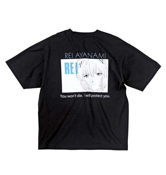 大きいサイズ メンズ F.P.O EVANGELION ポケット付 半袖 Tシャツ ブラック REI 1278-2547-1 3L 4L 5L 6L 8L