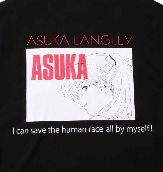 大きいサイズ メンズ F.P.O EVANGELION ポケット付 半袖 Tシャツ ブラック ASUKA 1278-2547-2 3L 4L 5L 6L 8L