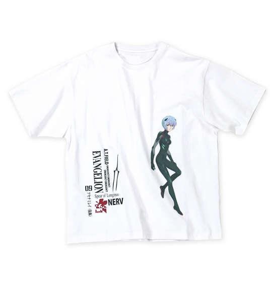 大きいサイズ メンズ F.P.O EVANGELION 半袖 Tシャツ ホワイト 仮称:アヤナミレイ 1278-2548-1 3L 4L 5L 6L 8L