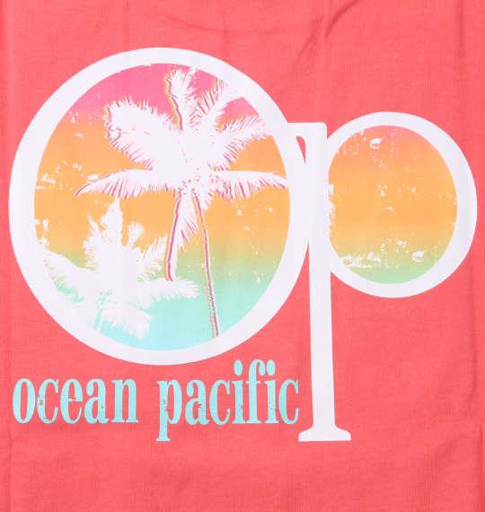大きいサイズ メンズ OCEAN PACIFIC プリント 半袖 Tシャツ ピンク 1278-2565-3 3L 4L 5L 6L 8L