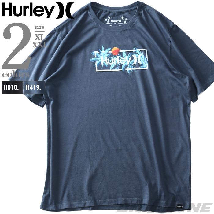 【sh0519】大きいサイズ メンズ HURLEY ハーレー プリント 半袖 Tシャツ EVD WSH BUSHMASTER USA直輸入 mts0029740