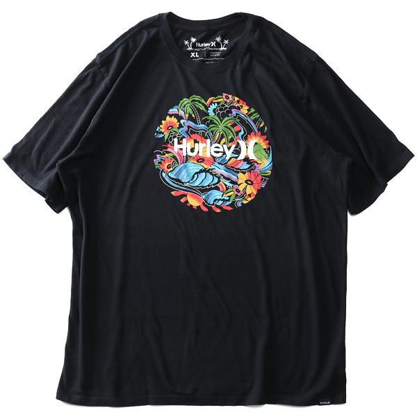 【sh0519】大きいサイズ メンズ HURLEY ハーレー プリント 半袖 Tシャツ EVD WSH OAO PARADISE TRIP USA直輸入 mts0029930