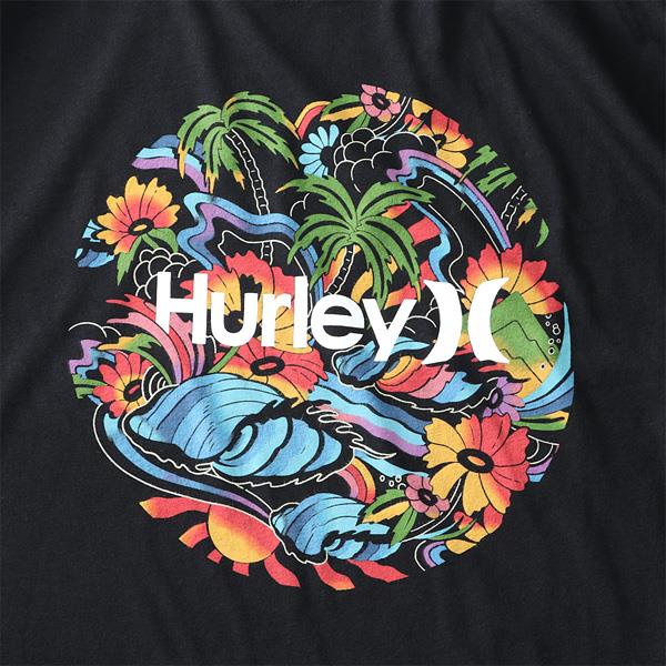 【sh0519】大きいサイズ メンズ HURLEY ハーレー プリント 半袖 Tシャツ EVD WSH OAO PARADISE TRIP USA直輸入 mts0029930