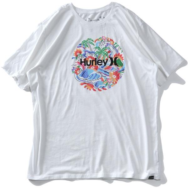 【sh0519】大きいサイズ メンズ HURLEY ハーレー プリント 半袖 Tシャツ EVD WSH OAO PARADISE TRIP USA直輸入 mts0029930