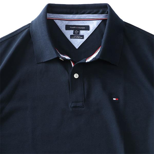 【sh0519】【ゴルフ】大きいサイズ メンズ TOMMY HILFIGER トミーヒルフィガー 鹿の子 半袖 ポロシャツ USA直輸入 78a6535