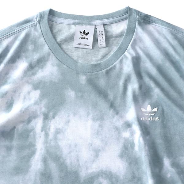 大きいサイズ メンズ ADIDAS アディダス エッセンシャルズ トレフォイル タイダイ 半袖 Tシャツ USA直輸入 he9448