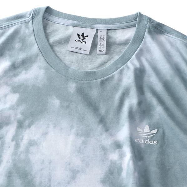 大きいサイズ メンズ ADIDAS アディダス エッセンシャルズ トレフォイル タイダイ 半袖 Tシャツ USA直輸入 he9448