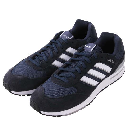 大きいサイズ メンズ adidas スニーカー RUN 80s M クルーネイビー 1240-2212-1 30 31