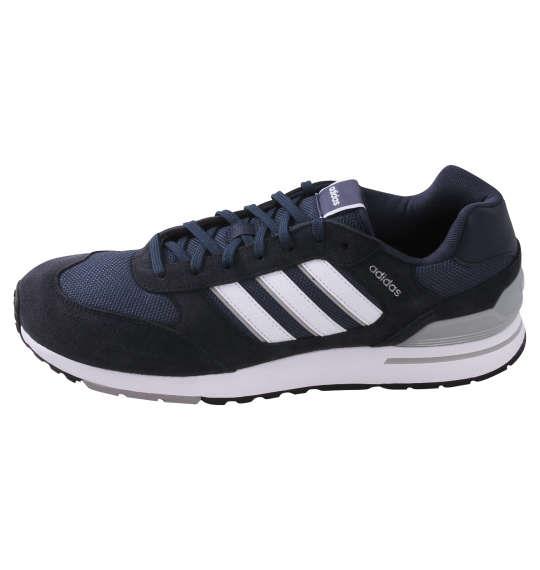 大きいサイズ メンズ adidas スニーカー RUN 80s M クルーネイビー 1240-2212-1 30 31