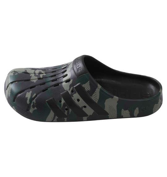 大きいサイズ メンズ adidas サンダル ADILETTE CLOG U コアブラック 1240-2216-1 30.5 31.5