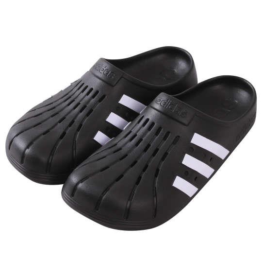 大きいサイズ メンズ adidas サンダル ADILETTE CLOG U コアブラック 1240-2217-1 30.5 31.5